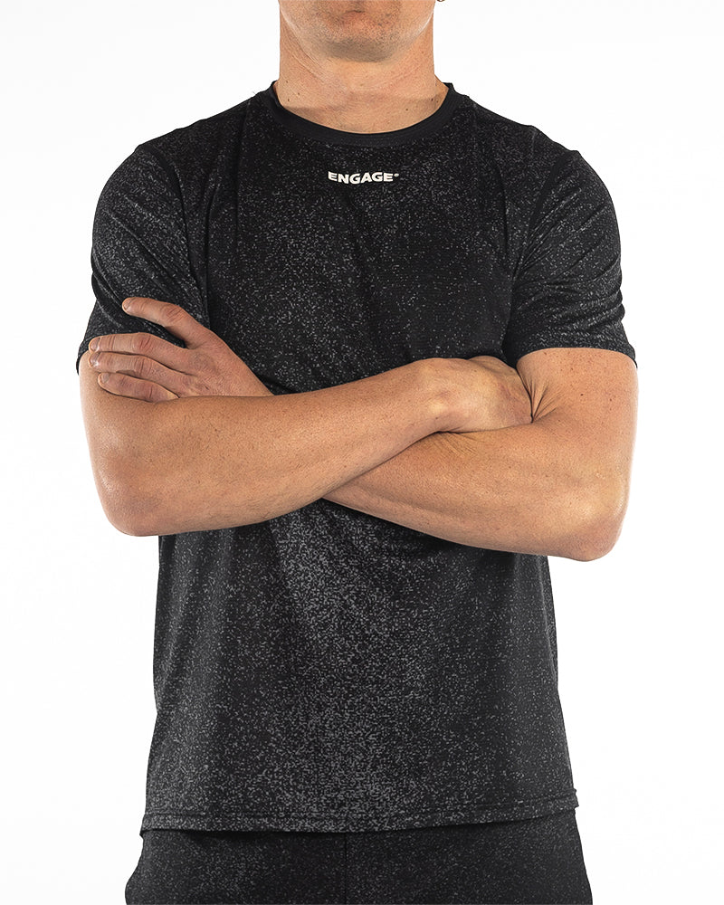 Engage Core Training Short Sleeve Tee (Asphalt) - Image 9